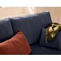 Voir la diapositive 5 : LISA DESIGN Ercolano - canapé 3 places convertible - couchage quotidien - matelas 11 cm - en velours