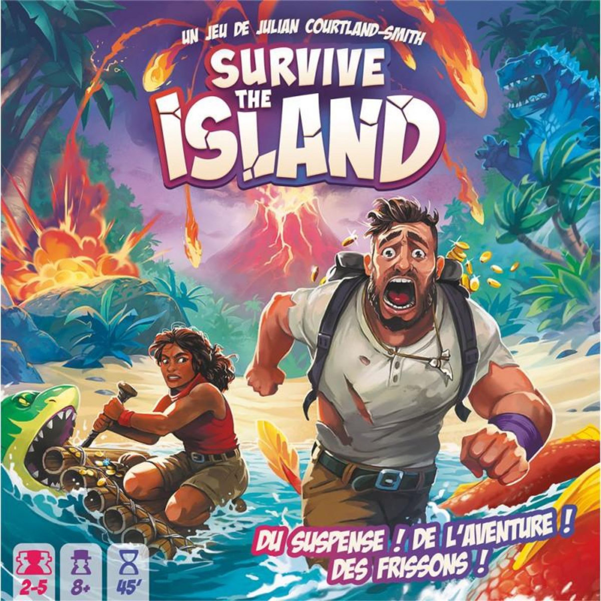 Asmodee Jeu de stratégie Asmodee Survive The Island