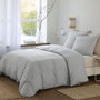 Voir la diapositive 1 : ATELIER DU COTON Housse de couette 240x220cm + 2 taies d'oreiller imprimées 100% gaze de coton
