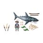 Voir la diapositive 2 : PLAYMOBIL 71793 Pirate et requin géant avec machoire articulée