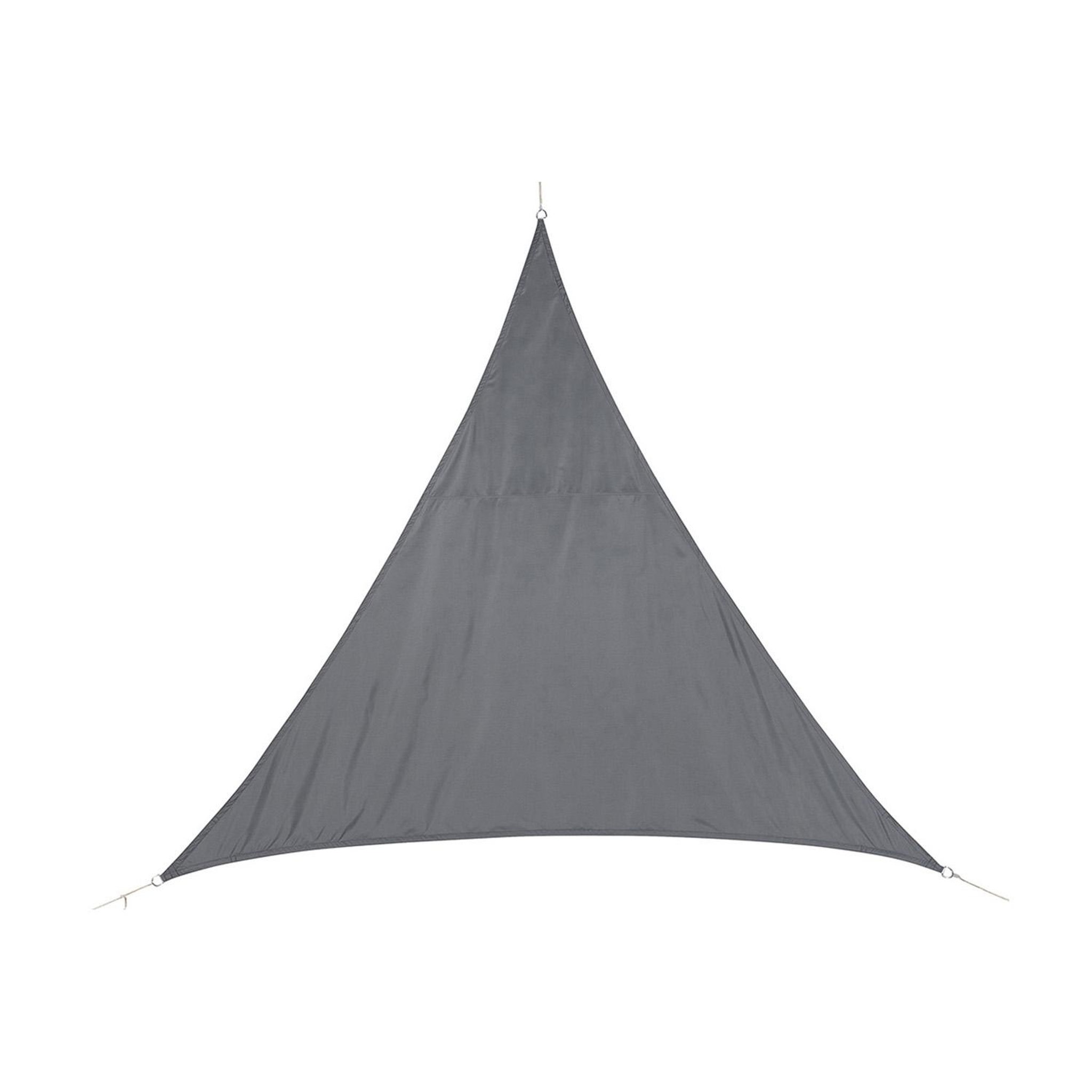 HESPERIDE Voile d'ombrage triangulaire curacao. Coloris disponibles : Marron