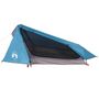 Voir la diapositive 2 : VIDAXL Tente de camping tunnel 1 personne bleu imperméable
