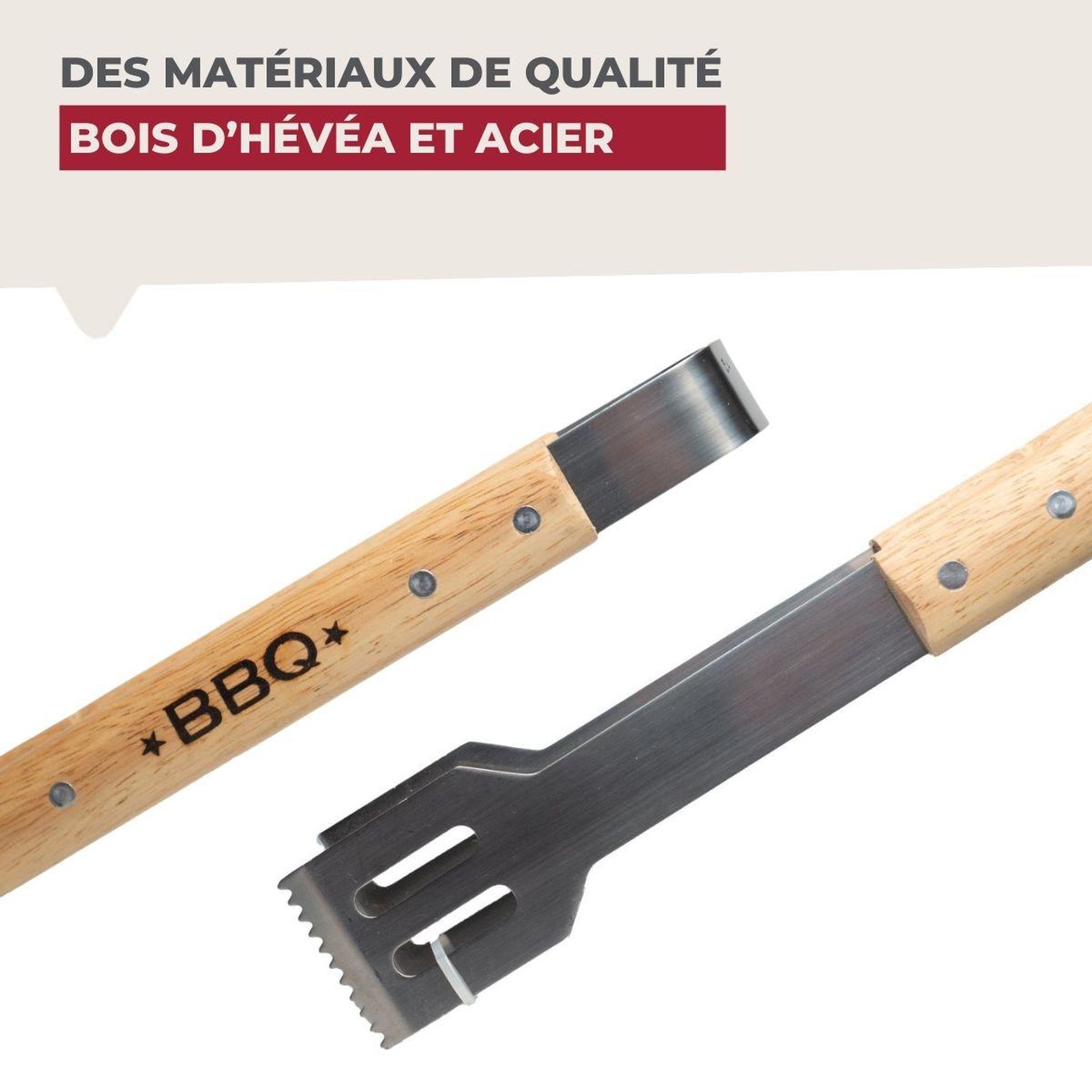 Voir la diapositive 6 : Fackelmann Pince à barbecue 39 cm fackelmann bbq edition