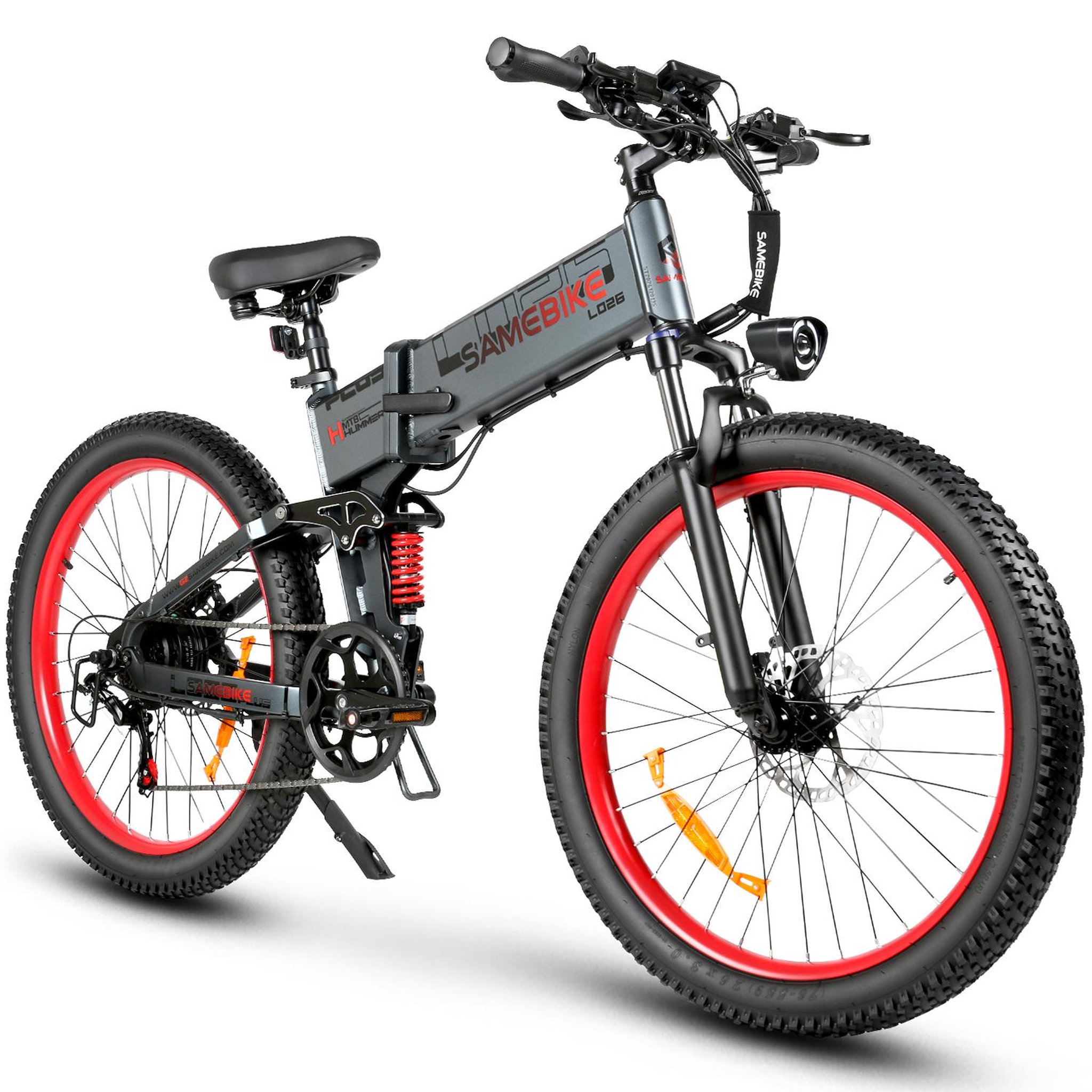Voir la diapositive 3 : SAMEBIKE Vélo électrique pliable SAMEBIKE LO26-Plus