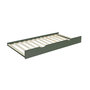 Voir la diapositive 1 : SWEEEK Tiroir lit enfant bois de pin naturel vert 190 x 94 x 20.3  cm - Roya