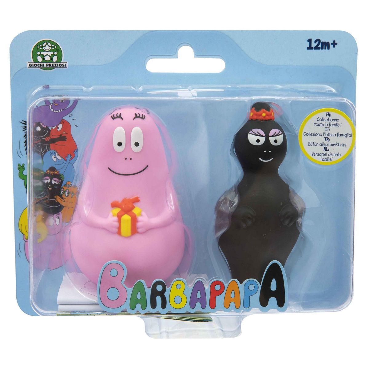 GIOCHI PREZIOSI Ensemble de 2 figurines 8 cm Barbapapa