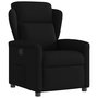 Voir la diapositive 1 : VIDAXL Fauteuil inclinable Noir Tissu