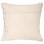 Voir la diapositive 2 : ATMOSPHERA Coussin Déco  Pompons  45x45cm Noir & Ocre