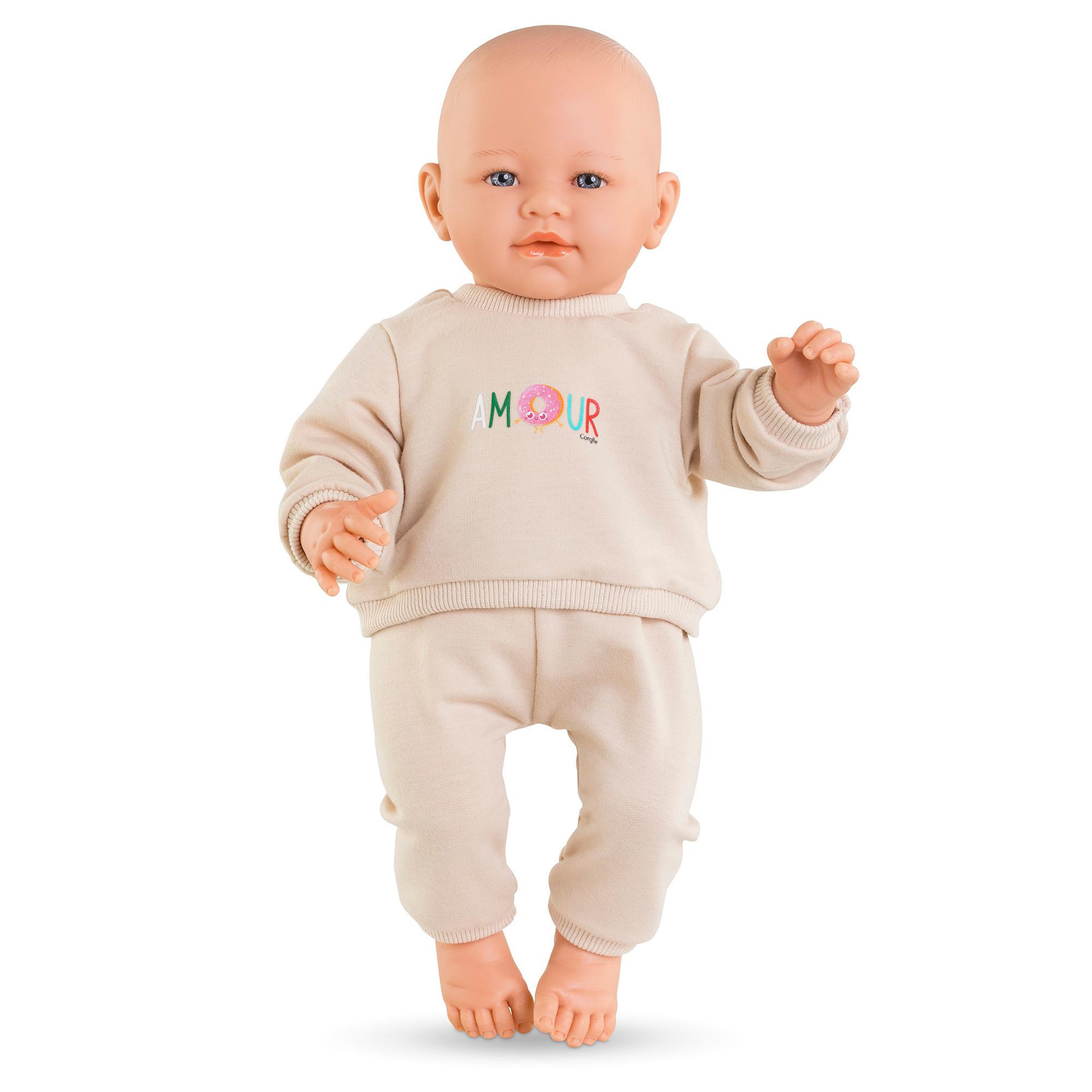 Voir la diapositive 2 : Corolle Jogging Beige pour poupon 42 cm