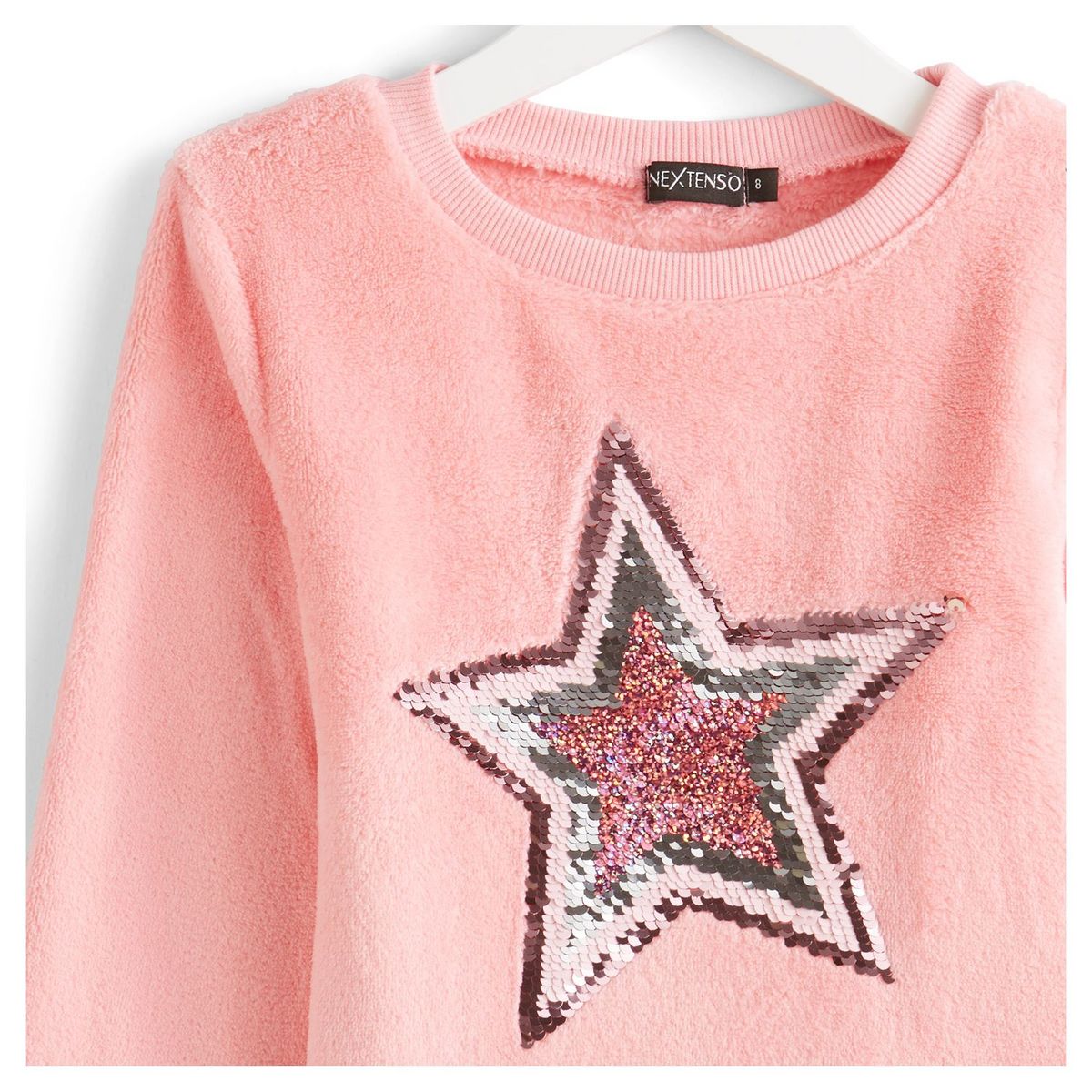 IN EXTENSO Sweat à sequins reversibles fille
