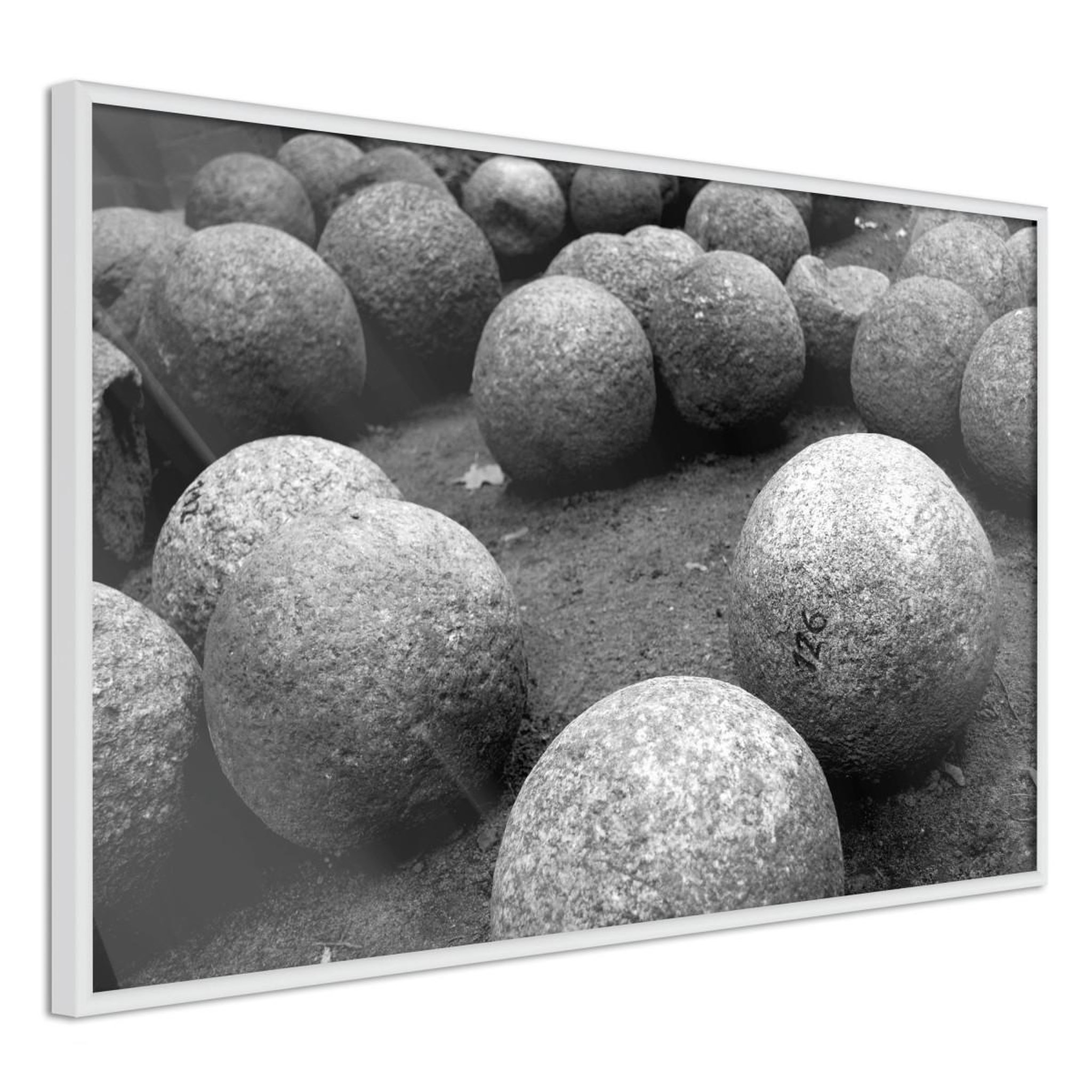 Paris Prix Affiche murale encadrée  stone spheres