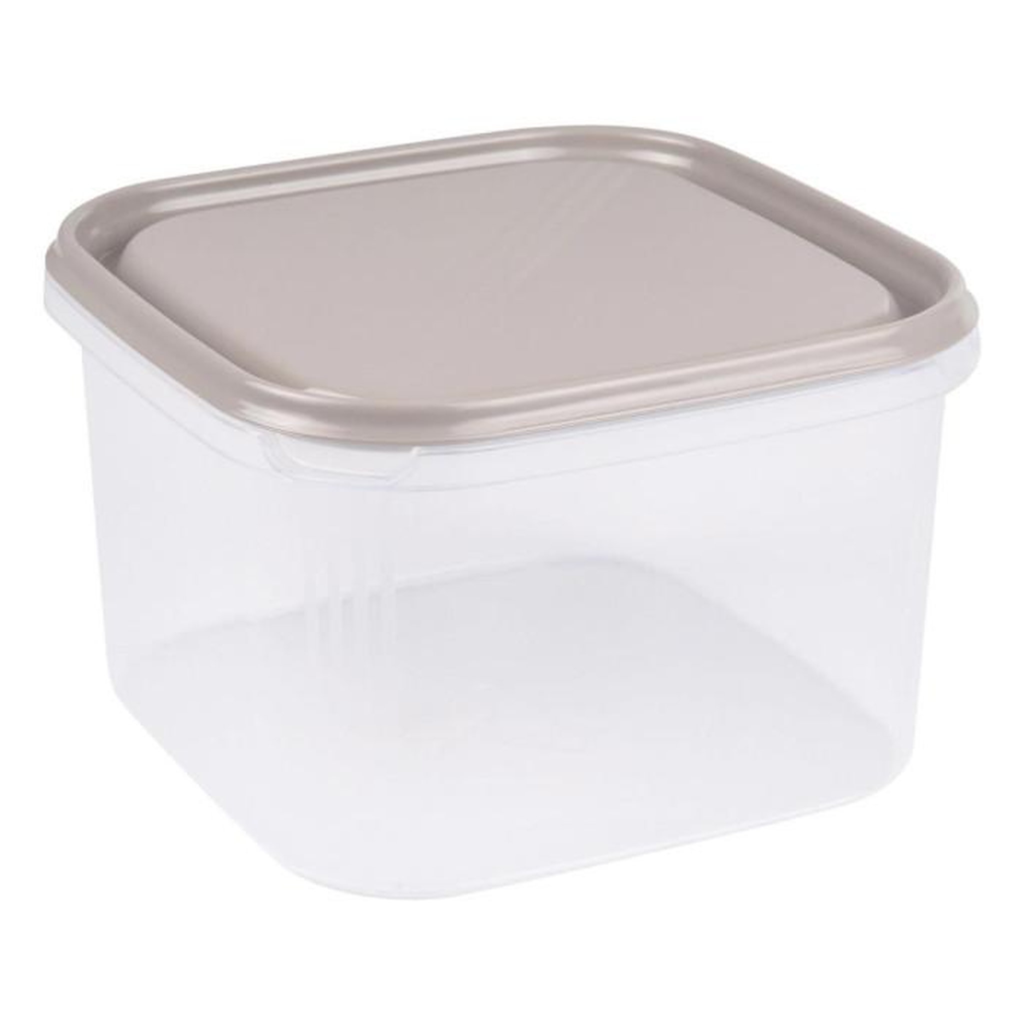 Paris Prix Boîte de Conservation Carrée  Merle  2,8L Taupe