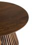 Voir la diapositive 2 : Paris Prix Table Basse Design en Bois  Vincent  90cm Marron