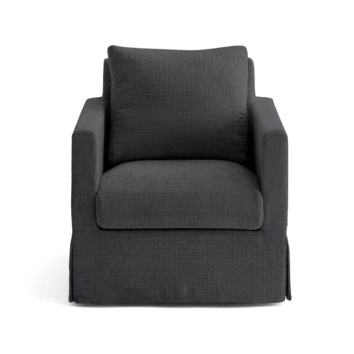 LISA DESIGN Serena - housse en velours texturé pour fauteuil