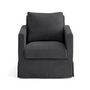 Voir la diapositive 3 : LISA DESIGN Serena - housse en velours texturé pour fauteuil