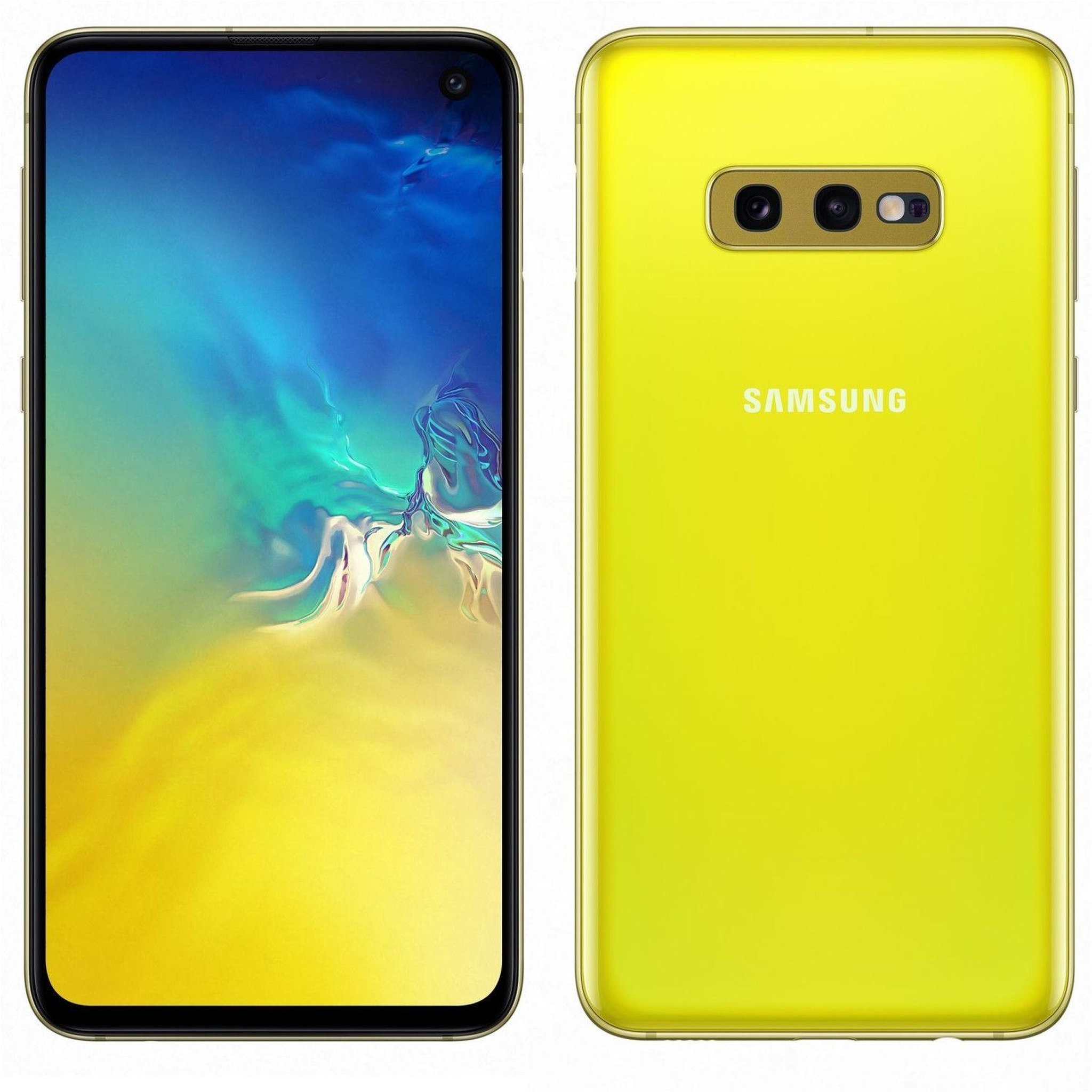 Voir la diapositive 1 : Samsung Galaxy S10E (Dual Sim) Reconditionné 128 Go - Grade C - Jaune