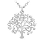 SC CRYSTAL Collier arbre de vie SC Crystal orné de Cristaux scintillants