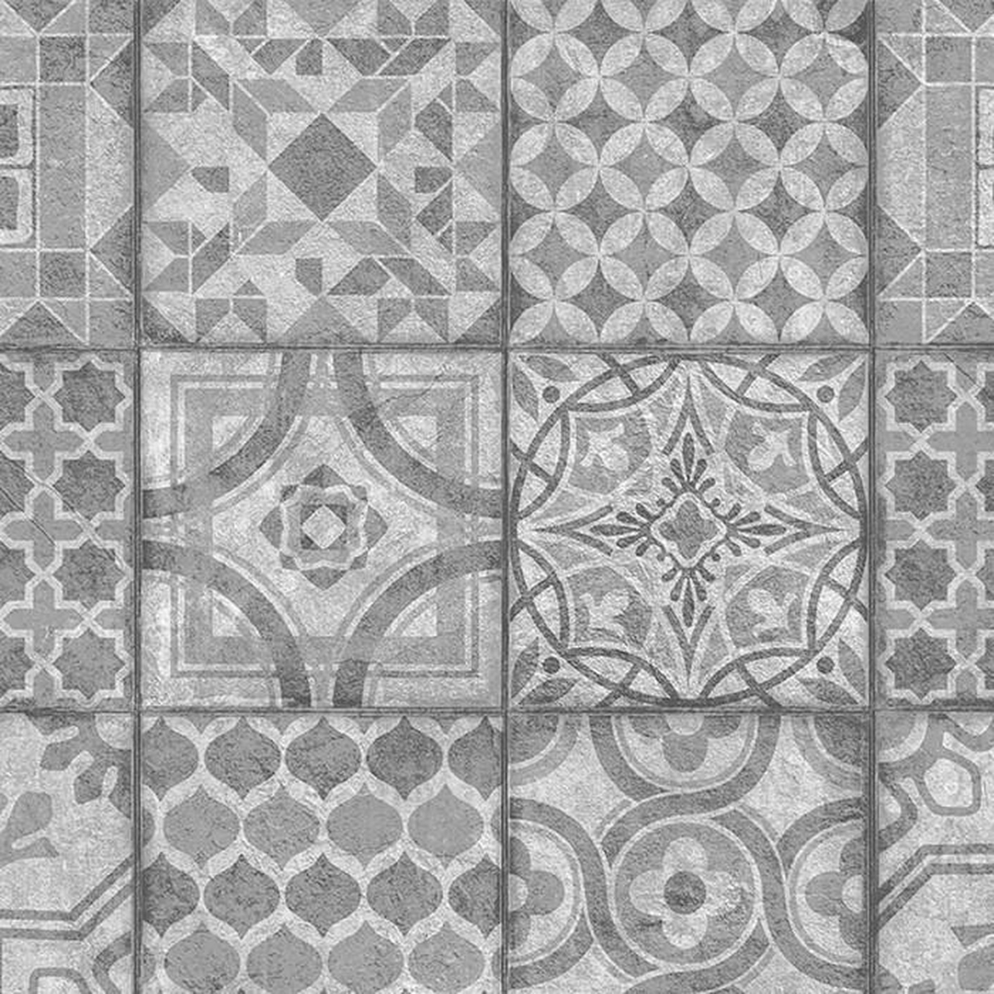 Voir la diapositive 1 : Paris Prix Rouleau Adhésif  Carrelage  45x200cm Gris
