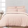 Voir la diapositive 2 : Sensei Maison Taie de traversin en percale de coton SOFT PERCALE - 45x185 cm