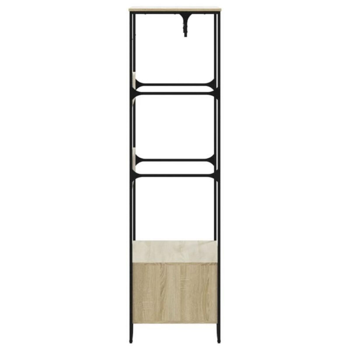 VIDAXL Armoire chêne sonoma 90x50x180 cm bois d ingénierie