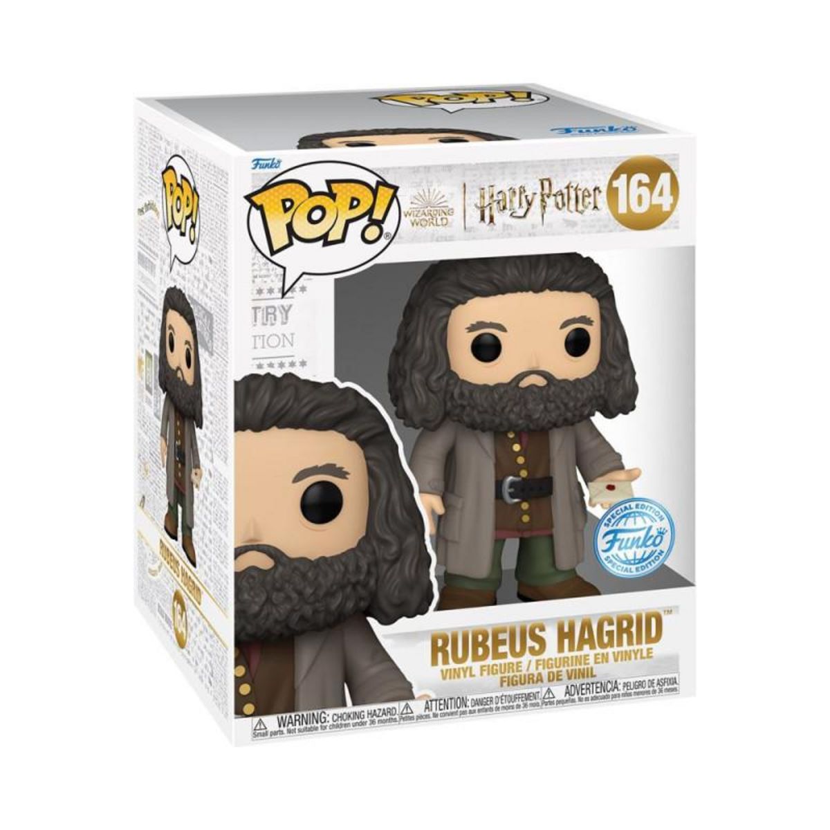 Funko Figurine Funko Pop Harry Potter Rubeus Hagrid with Letter