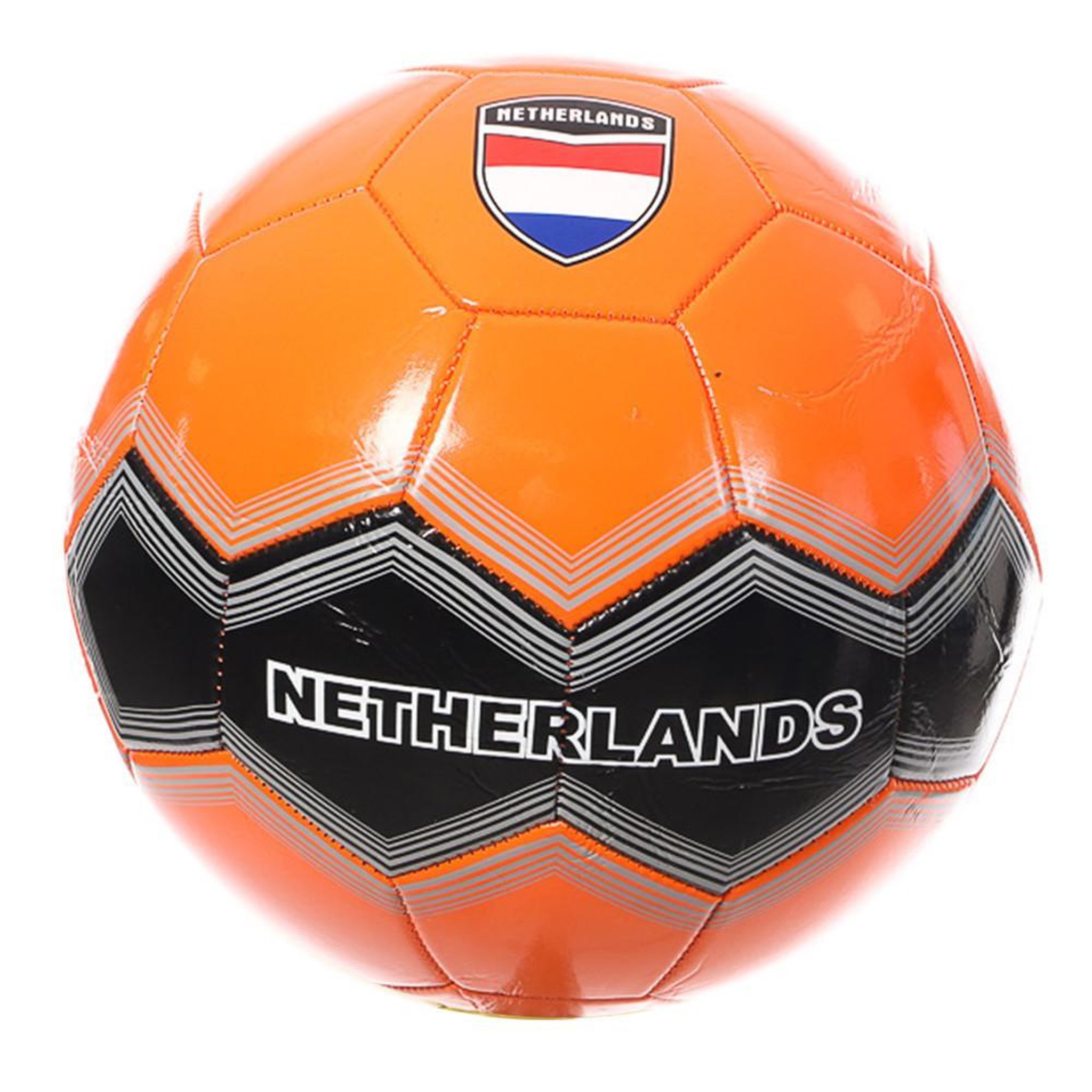 SPORTZONE Ballon de Football Noir/Orange Sport Zone Hollande