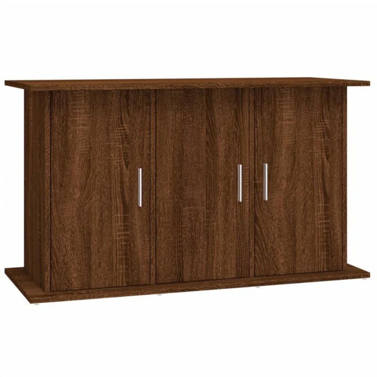 VIDAXL Support d aquarium chêne marron 101x41x58 cm bois d ingénierie