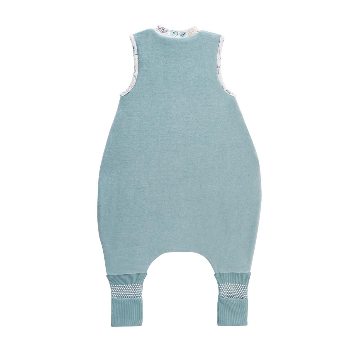 Petit Béguin Turbulette d'hiver en velours avec pieds retroussables Félintrépide