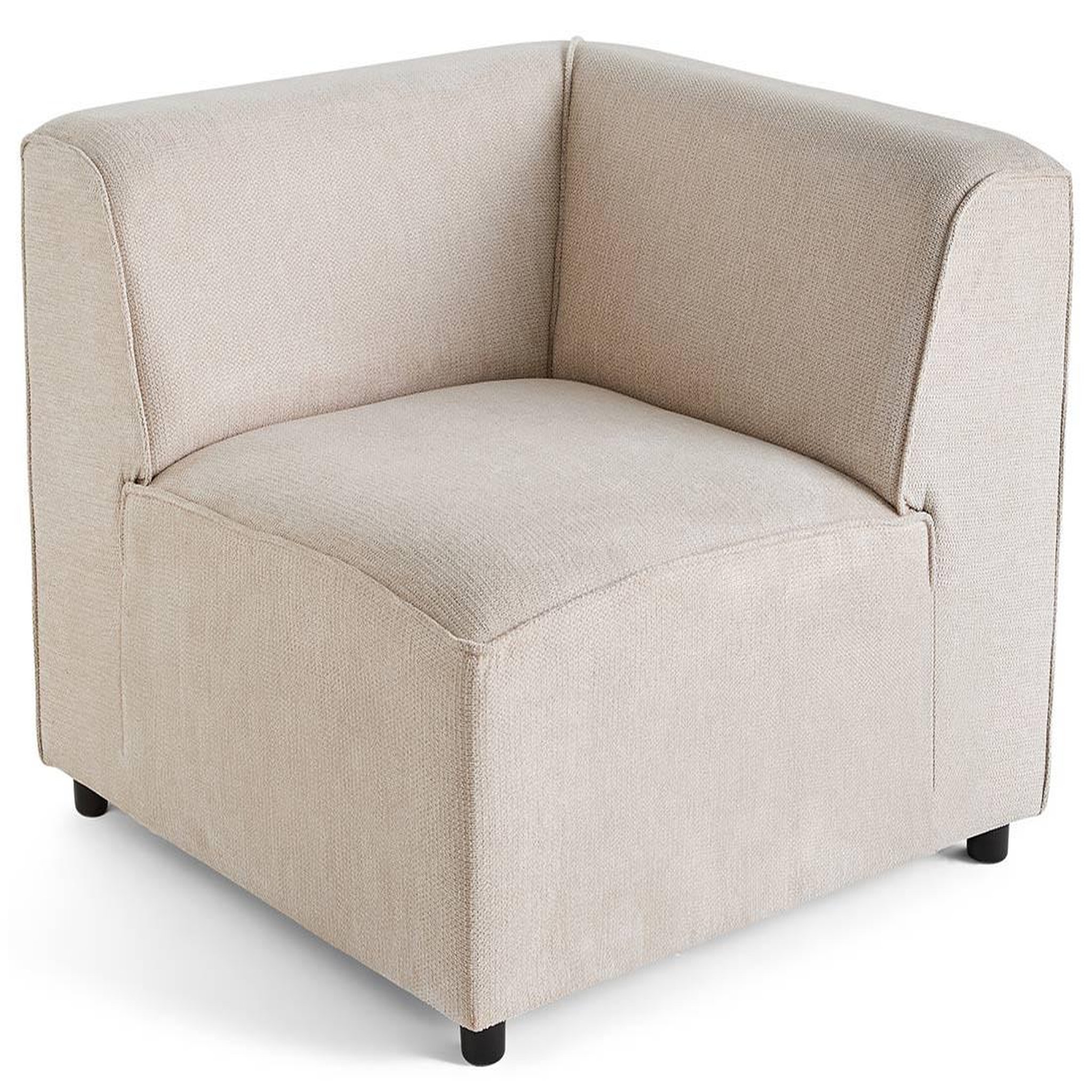 Voir la diapositive 1 : LISA DESIGN Suaro - module d'angle réversible en tissu texturé