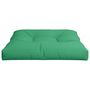 Voir la diapositive 5 : VIDAXL Coussin de palette vert 80x80x12 cm tissu