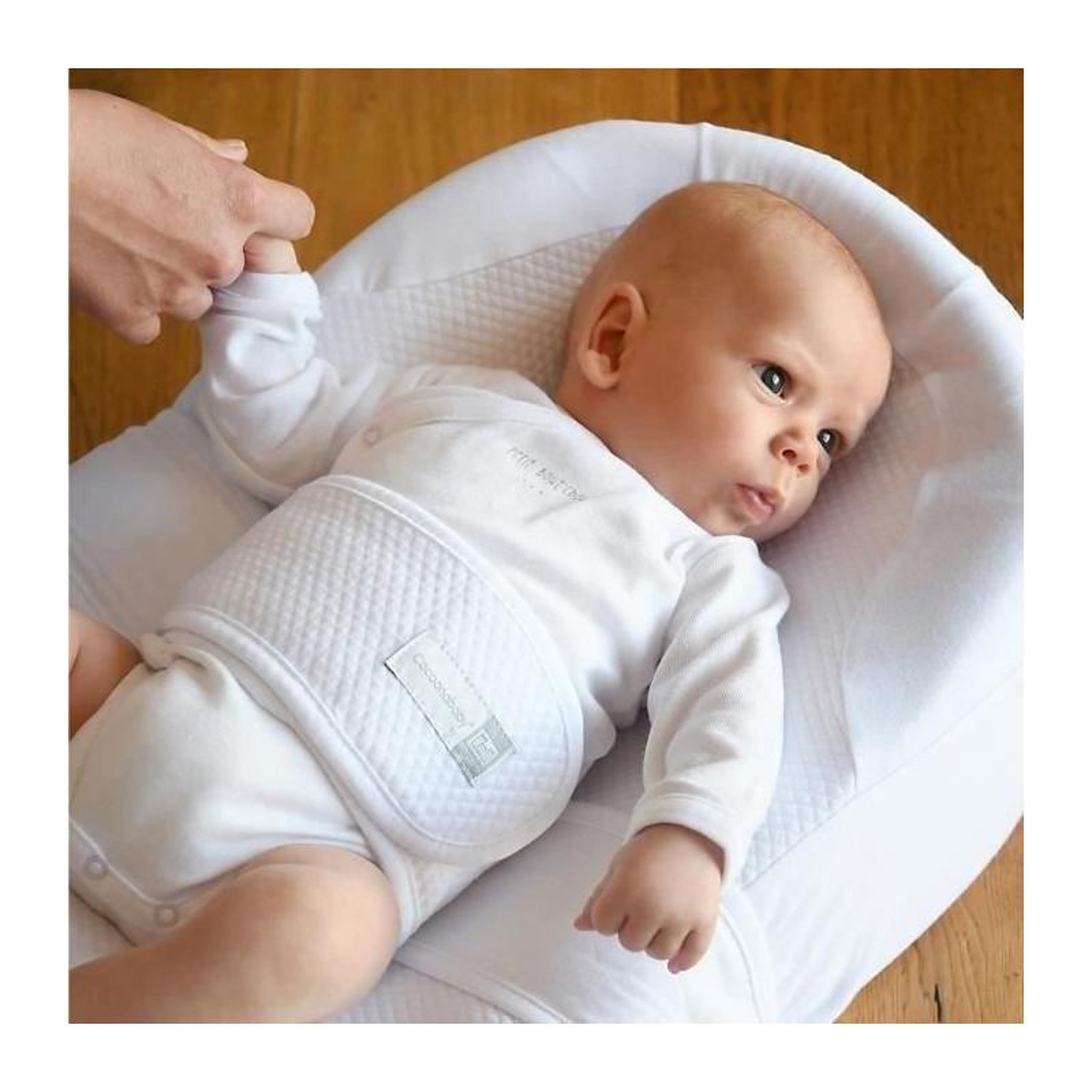 Voir la diapositive 5 : RED CASTLE Red castle/ Cocoonababy- Fleur de coton Blanc