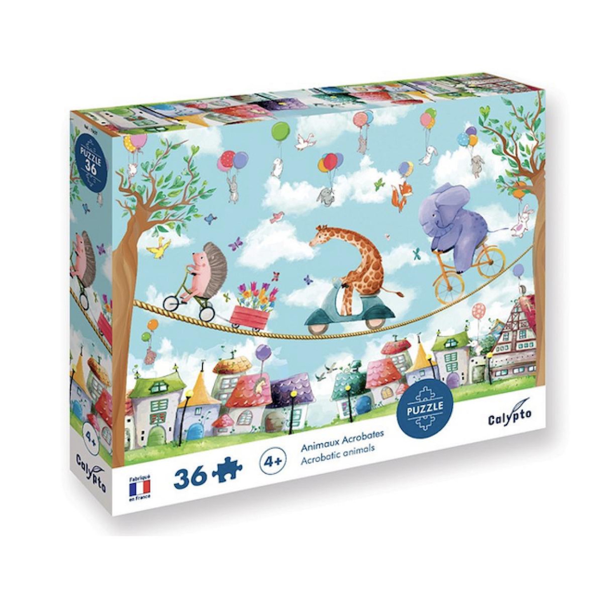 Sentosphere Puzzle 36 pieces animaux acrobates