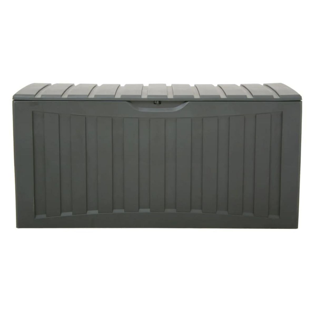 VIDAXL Boîte de rangement Noir 118x53x57 cm Polypropylene