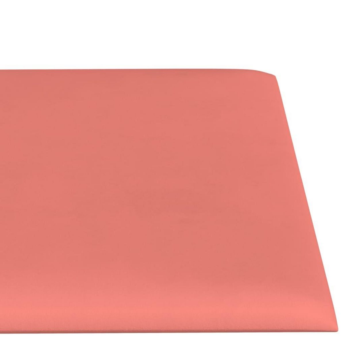 VIDAXL Panneaux muraux 12 pcs Rose 60x15 cm Velours 1,08 m^2