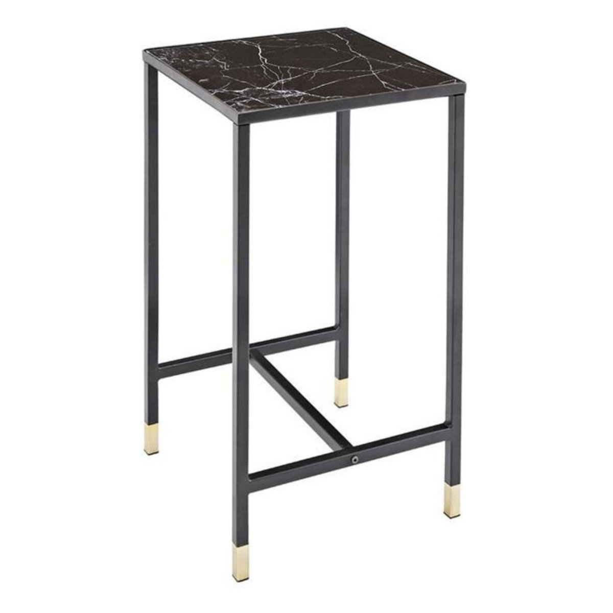 Paris Prix Table d'Appoint Design  Dipp  70cm Noir