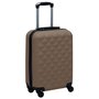 Voir la diapositive 1 : VIDAXL Valise rigide Marron ABS