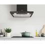 Voir la diapositive 3 : Rosieres Hotte décorative murale 60cm 70db 620m3/h noir - rhp67000/1lpn/1