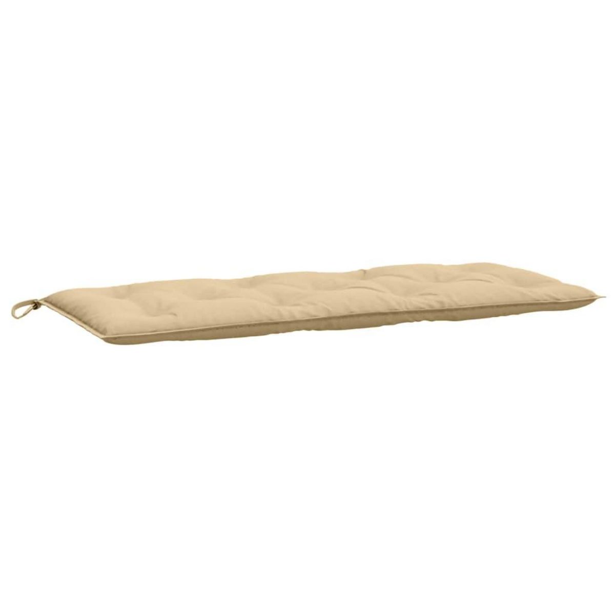 VIDAXL Coussin de banc de jardin beige melange 120x50x7 cm tissu