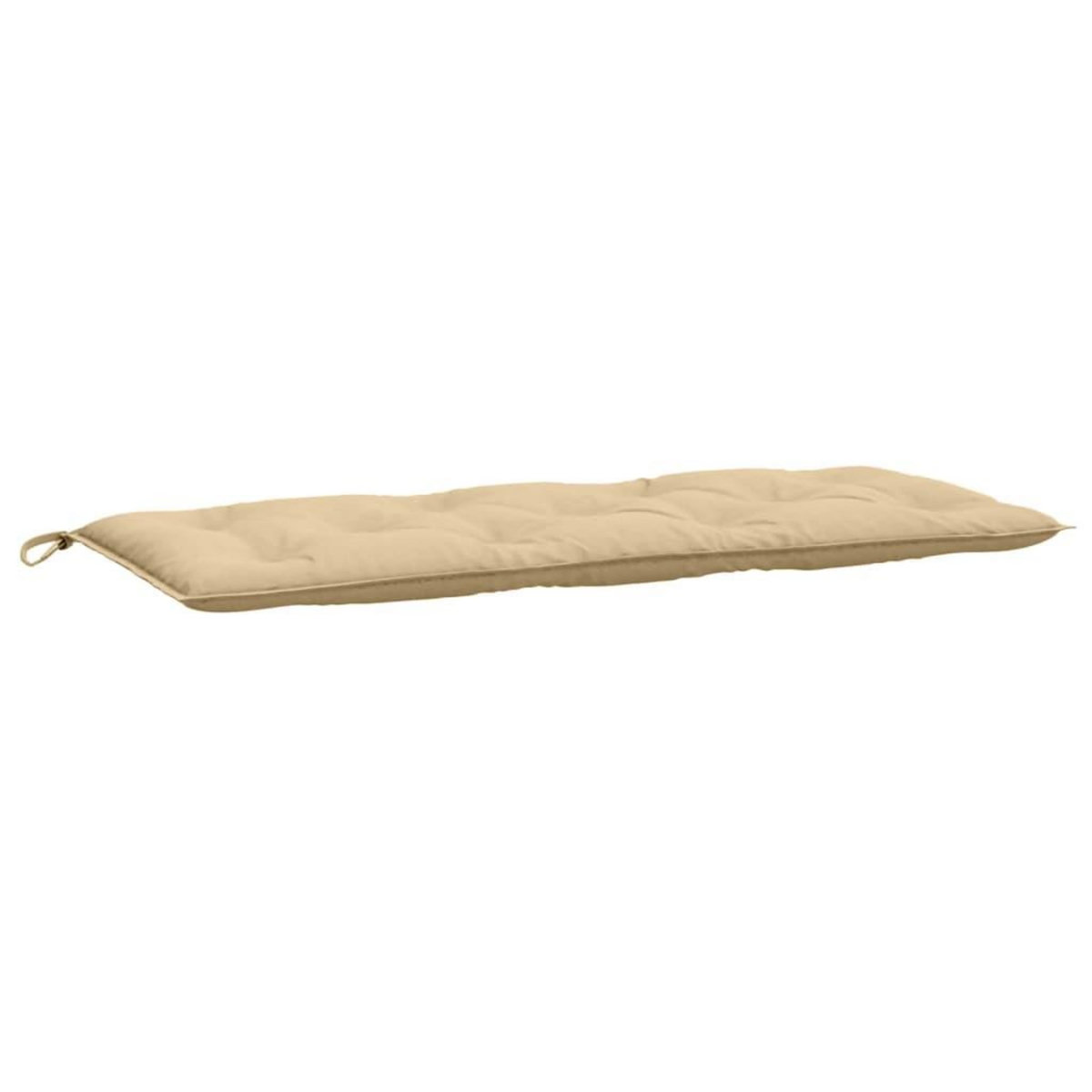 VIDAXL Coussin de banc de jardin beige melange 120x50x7 cm tissu