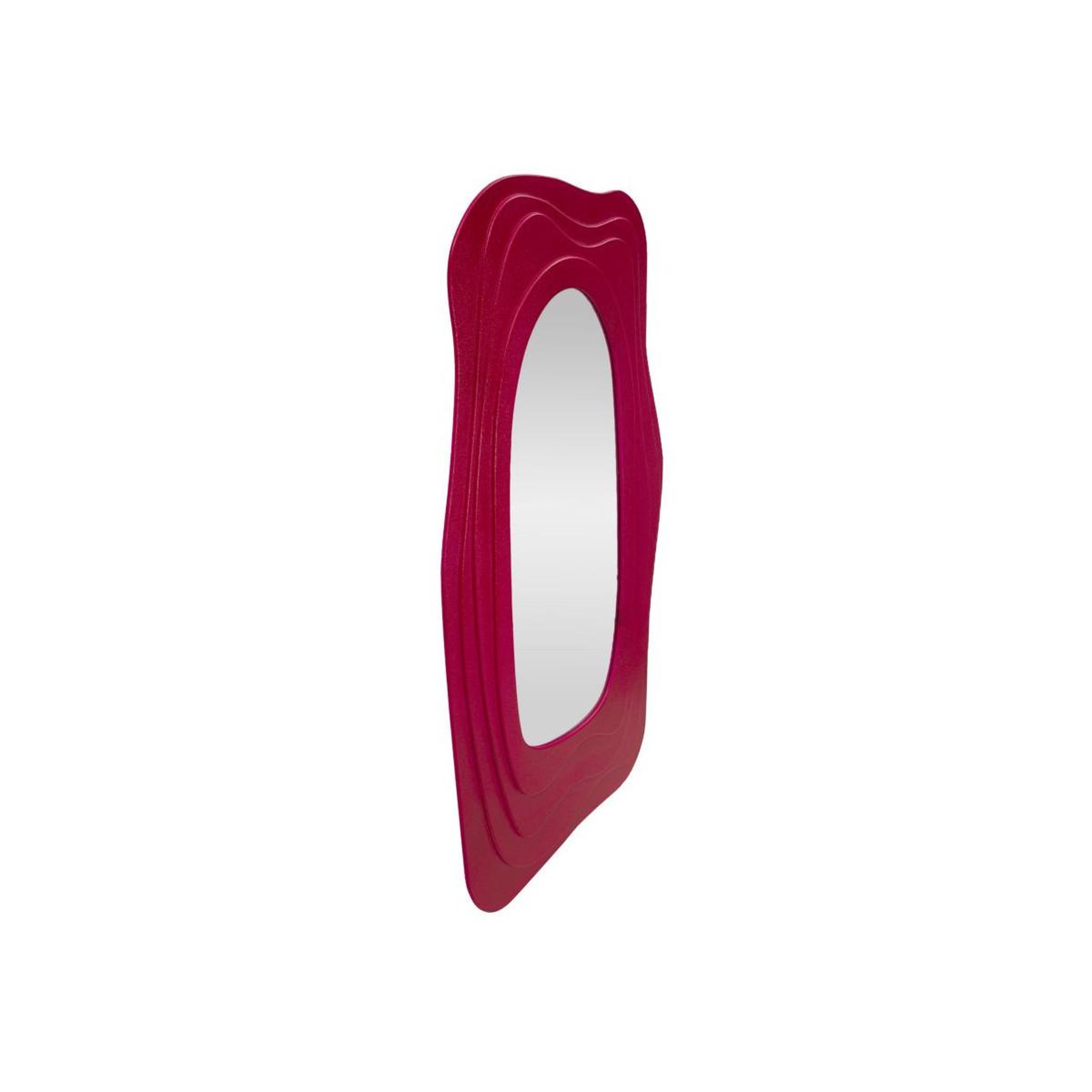 Voir la diapositive 2 : Paris Prix Miroir mural design  daphné  165cm fuchsia