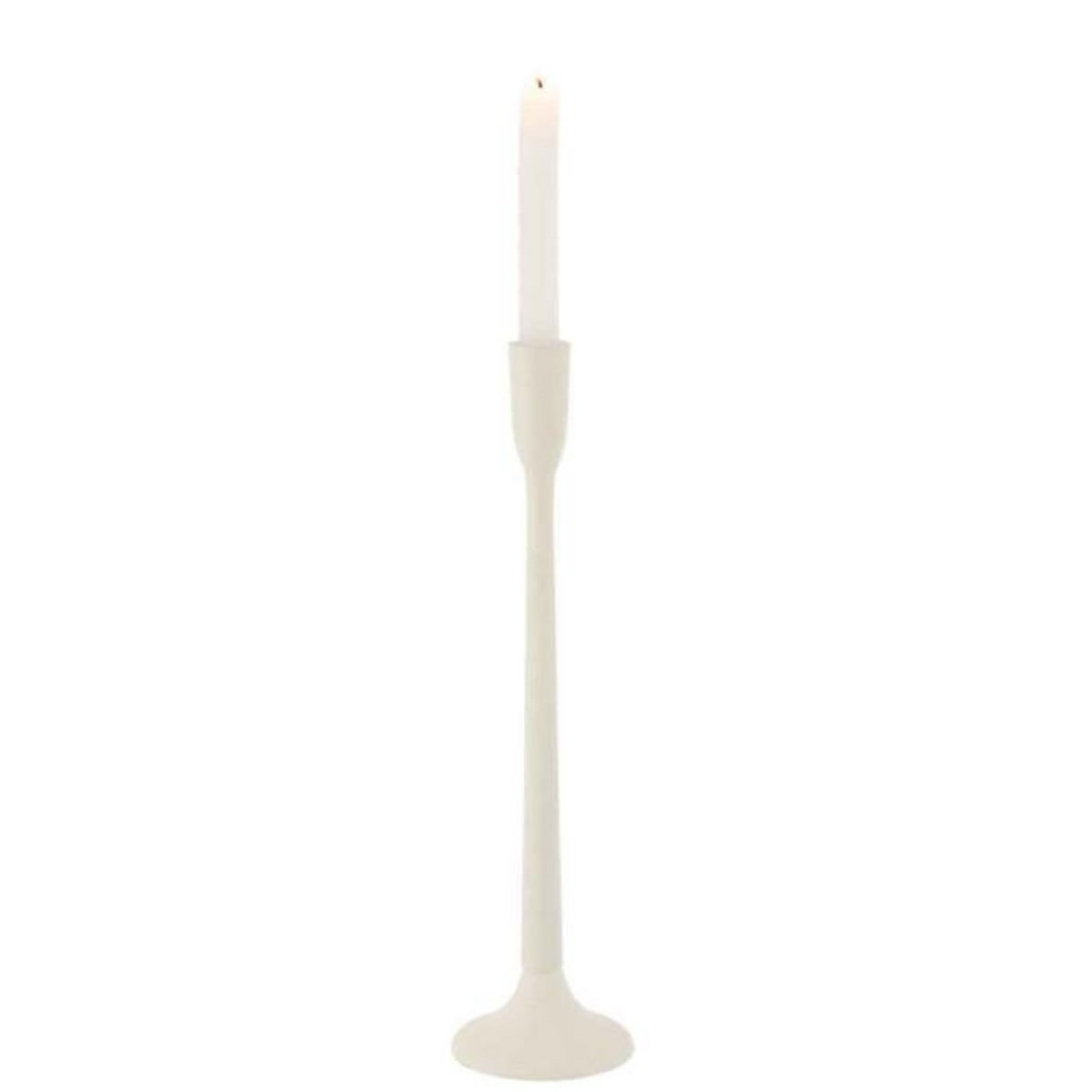 Paris Prix Chandelier en Métal  Limona  41cm Blanc Mat