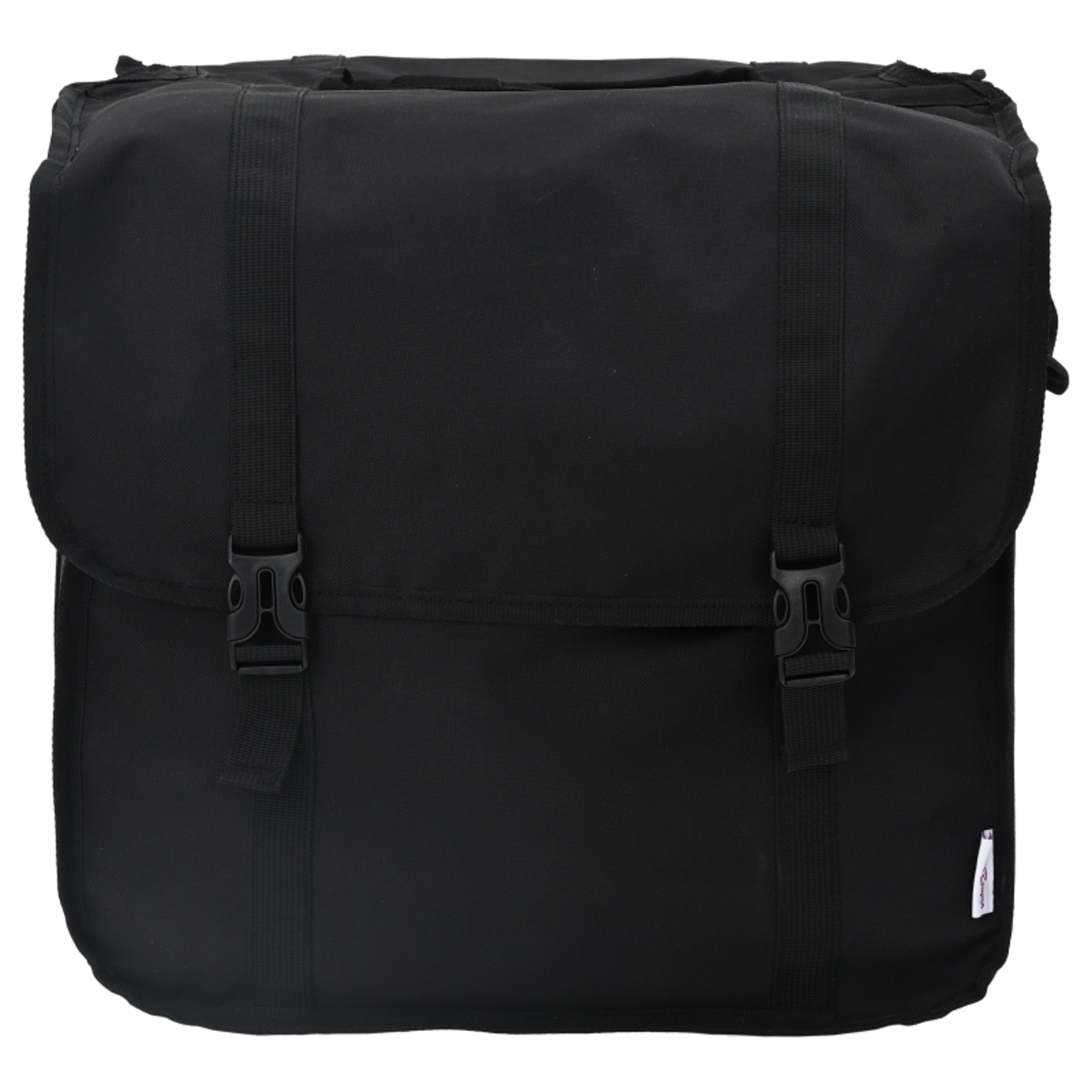 VIDAXL Sacoche de vélo double 48 L Noir