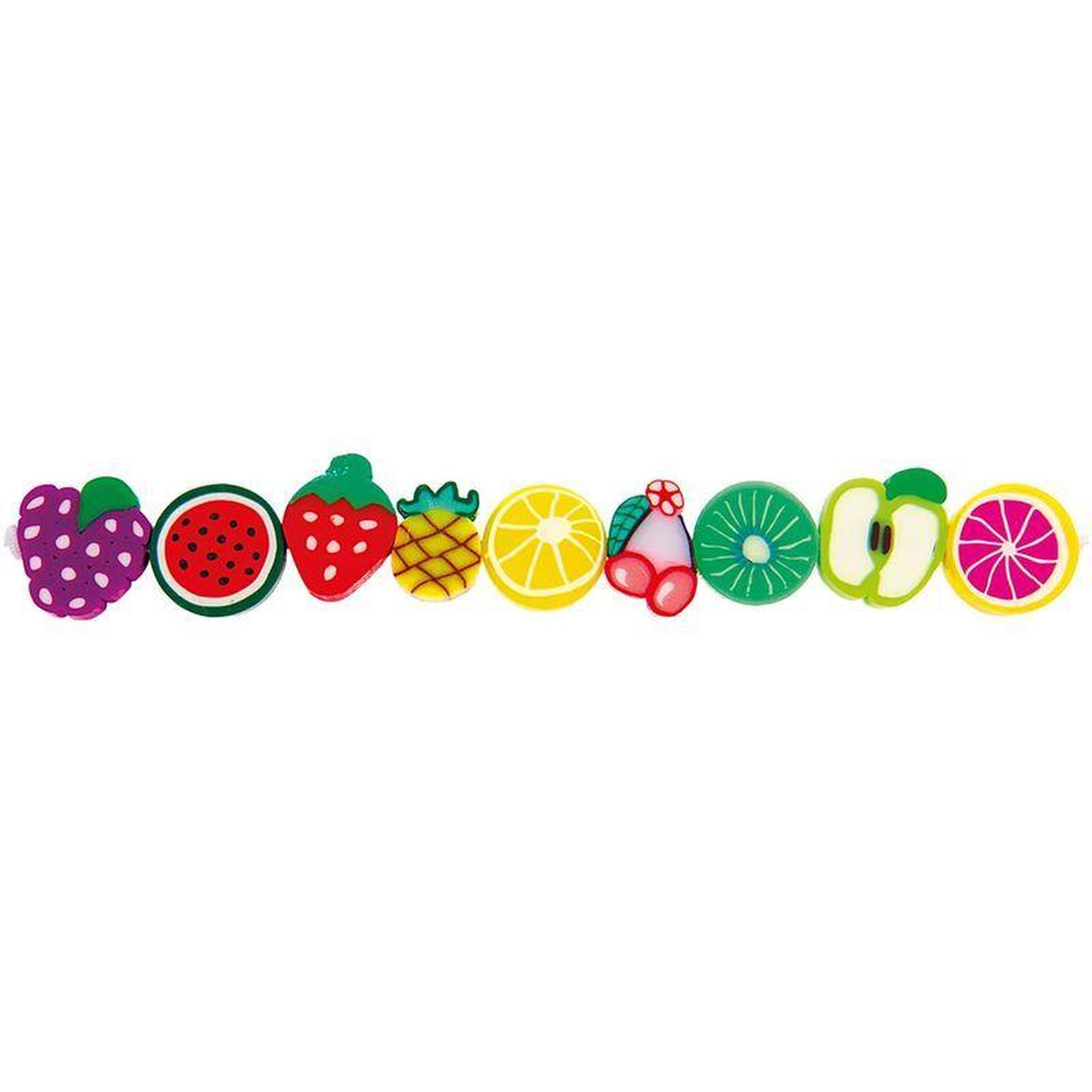 Voir la diapositive 2 : RICO DESIGN 20 perles fruits 11 mm