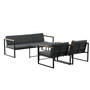 Voir la diapositive 6 : Paris Prix Salon de Jardin 5 Places  Dakar  188cm Gris