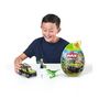 Voir la diapositive 5 : ZURU Set de construction - ZURU - Dino Adventure Raptor Force - 252 pieces - Camion inclus - Instructions faciles