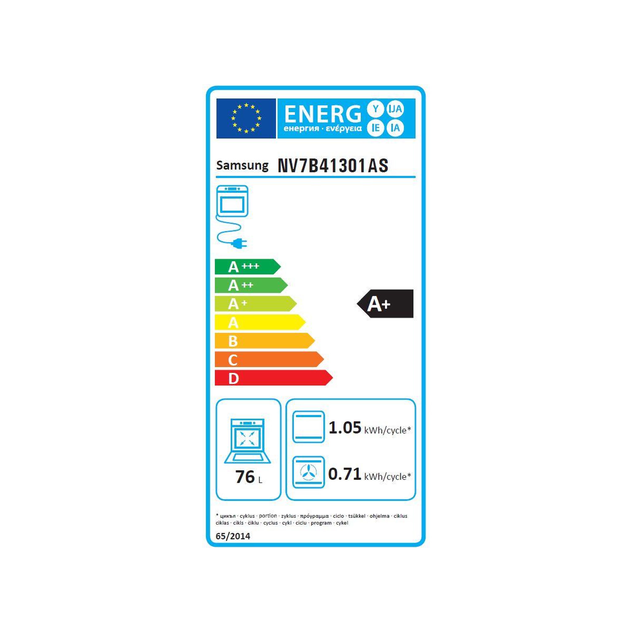 Voir la diapositive 6 : Samsung Four encastrable nv7b41301as