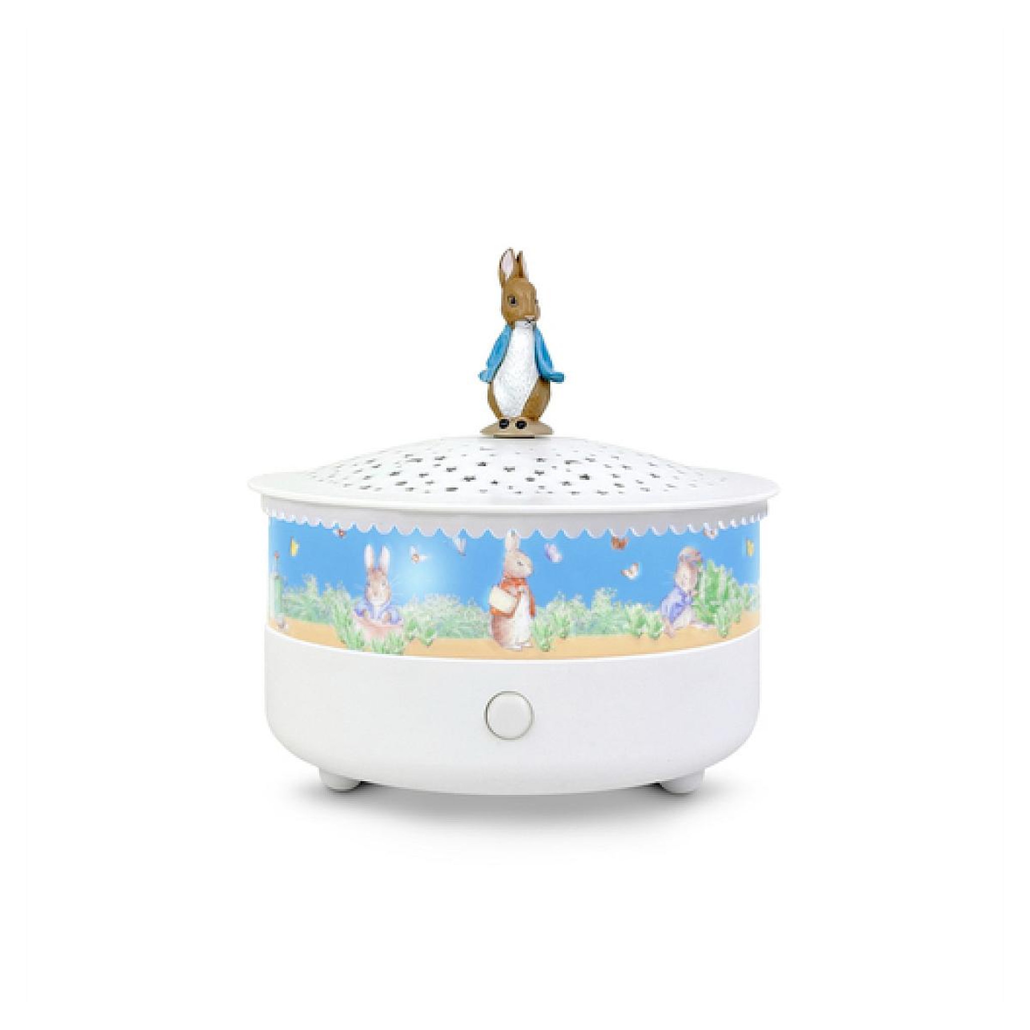 Trousselier Projecteur d Etoiles Pierre Lapin 14 Cm musicale