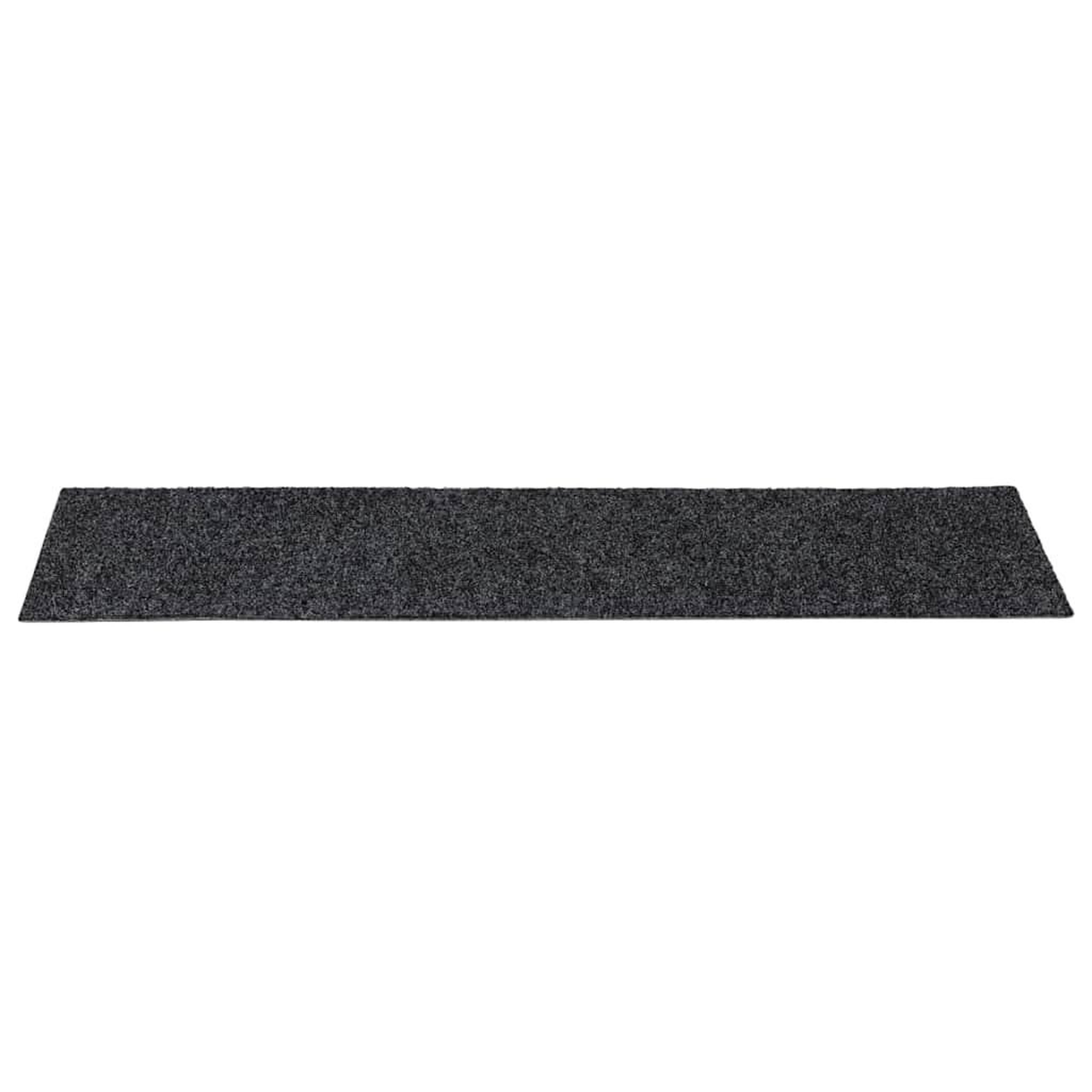 Voir la diapositive 4 : VIDAXL Tapis d'escalier auto-adhesifs 30 pcs gris 76x20 cm