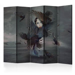 Paris Prix Paravent 5 Volets  Covered in Feathers  172x225cm