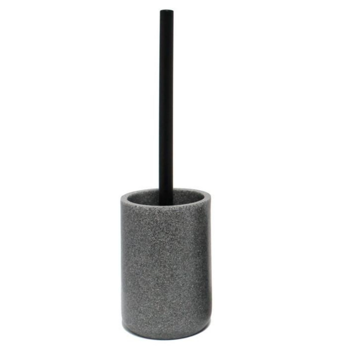 Paris Prix Brosse WC Design  Granite  40cm Gris
